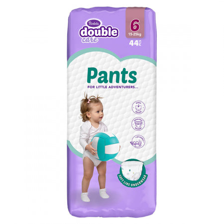 Windel/Pants Double Care 6 Junior plus (15 - 25 kg), 44 Stk.