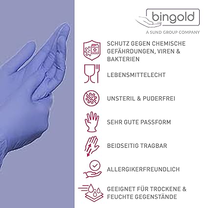 Disposable Gloves Nitrile 35PLUS (XL-100 pcs.)