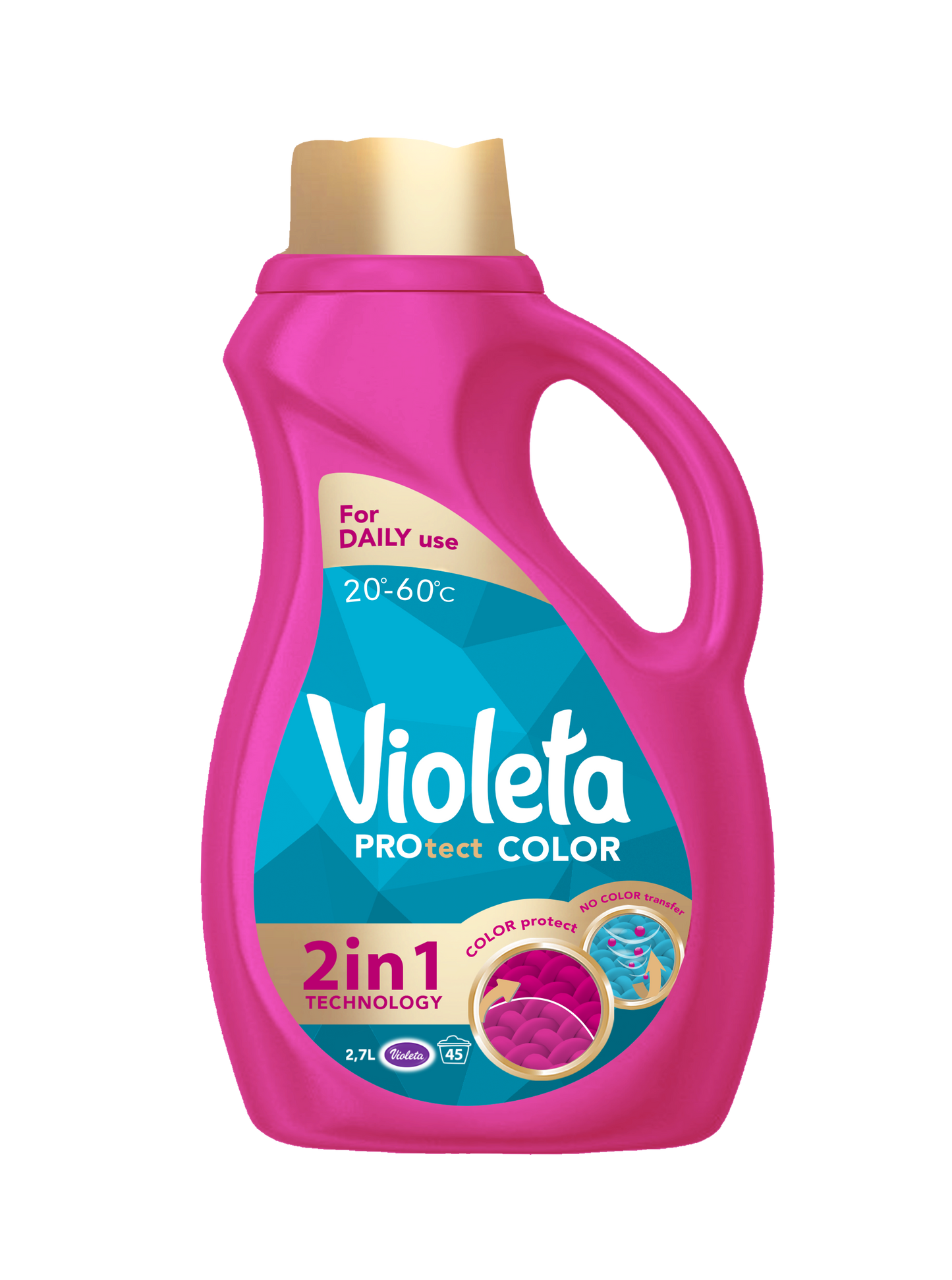 Waschmittel Violeta PROtect COLOR 2,7 L,Ellak 