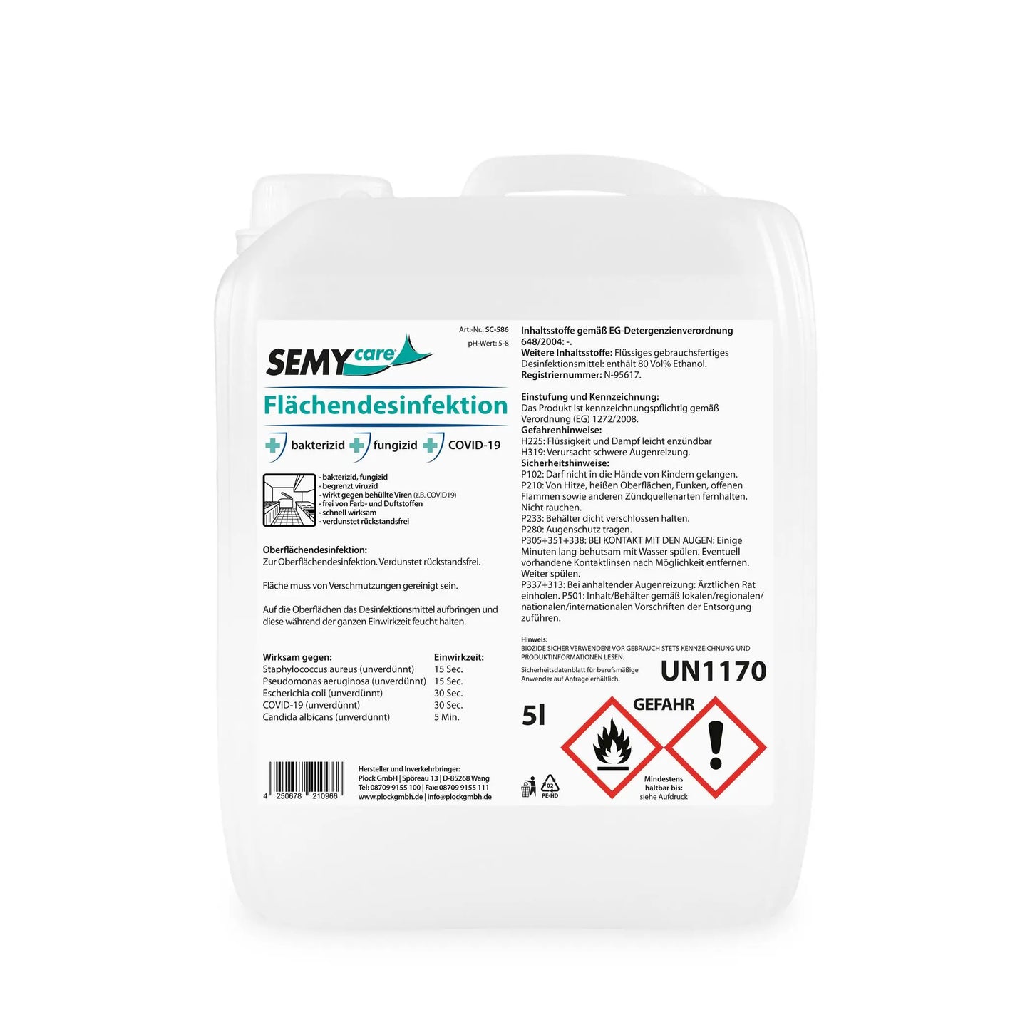 Surface disinfection 5 L.