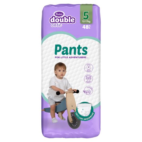 Windel/Pants Double Care 5  (12 - 17 kg), 52 Stk.