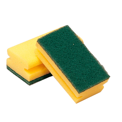 Grip sponge yellow/green, 10 pcs