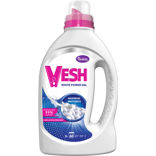 Waschmittel VESH White Power Gel 1L.